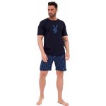 Cornette pánské pyžamo 326/190 playboy tmavě modrá – Zboží Dáma