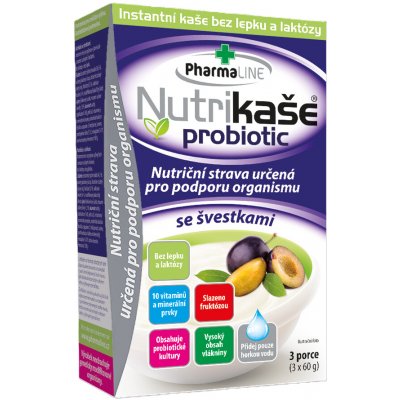 MOGADOR Nutrikaše probiotic se švestkami 180 g 3x60 g – Hledejceny.cz