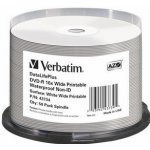 Verbatim DVD-R 4,7GB 16x, AZO, spindle, 50ks (43734) – Hledejceny.cz