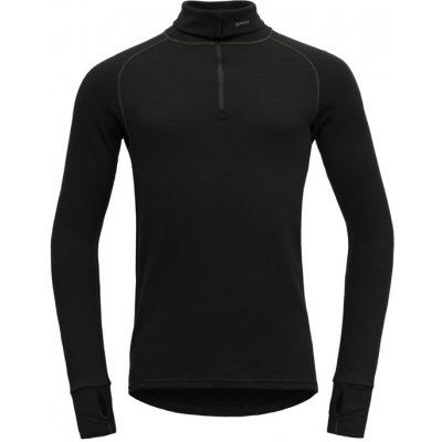 Devold vlněné Merino triko Expedition Merino 235 Z Neck Man Black