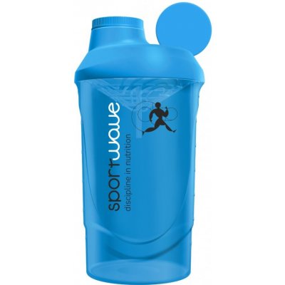 BiotechUSA Biotech Shaker Wave modrý 600 ml – Hledejceny.cz