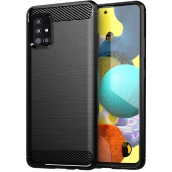 Pouzdro Forcell CARBON Samsung Galaxy A71 černé