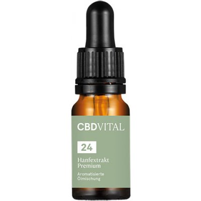 CBD Vital CBD konopný olej premium 2400 mg 24% 10 ml