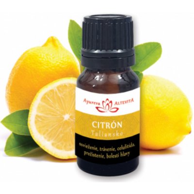 Altevita Citron 100% směs esenciálních olejů 10 ml – Hledejceny.cz