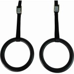 Acra Gymnastické kruhy plastové černé – Zbozi.Blesk.cz