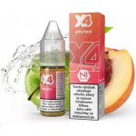 X4 Bar Juice Apple Peach 10 ml 20 mg – Zbozi.Blesk.cz