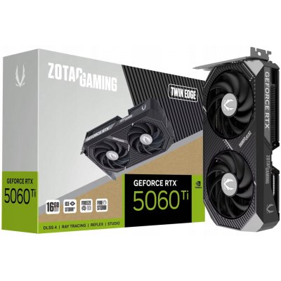 Zotac GeForce RTX 5060 Ti Gaming TWIN EDGE 16GB GDDR7 ZT-B50620E-10M – Zboží Živě
