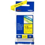 Brother TZE-641, žlutá/černá, 18mm – Zboží Dáma