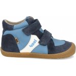 Koel Barefoot dětské kotníkové boty Dari Tex Cotton Blue modré – Hledejceny.cz