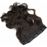 Clip pás kanekalon 60cm vlnitý přírodní černá – Zboží Dáma