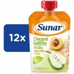Sunar hruška meruňka ovesné vločky 6m+ 12 x 120 g – Zboží Dáma