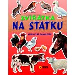 Zvířátka na statku - Kniha plná samolepek – Hledejceny.cz