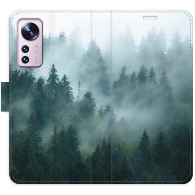 Pouzdro iSaprio Flip s kapsičkami na karty - Dark Forest Xiaomi 12 / 12X