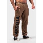Nebbia Washed-off volné baggy tepláky s kapsami GYM BRO 373 – Zboží Dáma