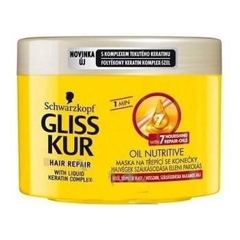 Gliss Kur Oil Nutritive extra intenzivní regenerační maska 200 ml