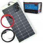 Victron solární set 12V 110W panel + PWM regulátor 10A + kabely MC4 – Zbozi.Blesk.cz