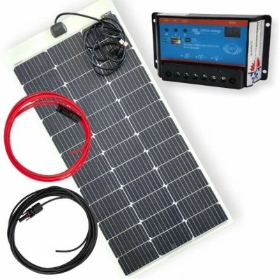 Victron solární set 12V 110W panel + PWM regulátor 10A + kabely MC4 – Zbozi.Blesk.cz