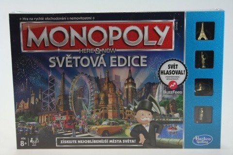 Hasbro Monopoly Světová edice od 808 Kč - Heureka.cz