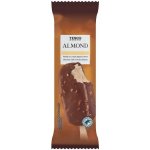 Tesco Mražený krém s rostlinným tukem vanilkový, v mléčné čokoládě s praženými kousky mandlí 120 ml – Hledejceny.cz
