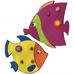3D pěnová dekorace na zeď SRP-014 rybky 48 x 25 cm IMPOL TRADE – Sleviste.cz