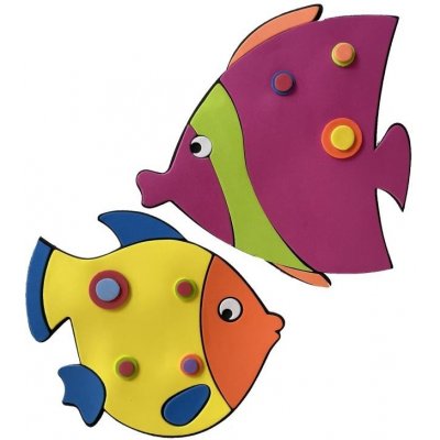 3D pěnová dekorace na zeď SRP-014 rybky 48 x 25 cm IMPOL TRADE – Sleviste.cz