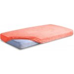 MKLuzkoviny.cz Froté prostěradlo lososové 140x200 – Hledejceny.cz