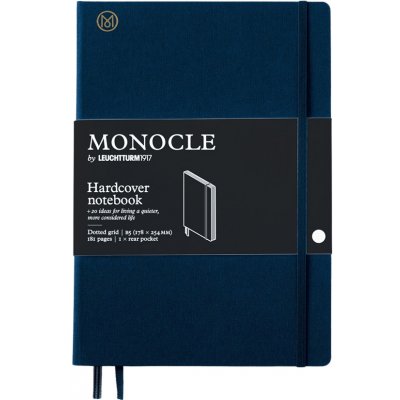 Leuchtturm1917 Tečkovaný zápisník Monocle B5 Navy – Zboží Mobilmania