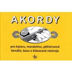 Akordy pro kytaru, mandolínu, pětistrunné bendžo, basu a klávesové nástroje – Zboží Dáma