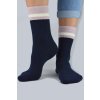 Noviti dámské ponožky SB050 Lurex Tmavě modrá