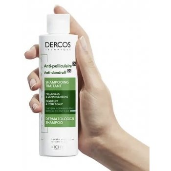 Vichy Dercos šampon proti lupům na normální až mastné vlasy 390 ml