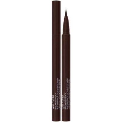 Wet n Wild Breakup Proof Waterproof Liquid Eyeliner voděodolná tekutá oční linka Brown 0,9 ml – Zboží Mobilmania