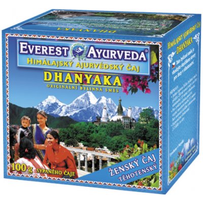 Everest Ayurveda DHANYAKA Čaj pro těhotné ženy 100 g – Zbozi.Blesk.cz