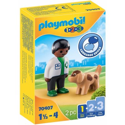 Playmobil 70407 Veterinář s pejskem – Zboží Dáma