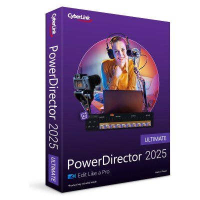 CyberLink PowerDirector 2025 Ultimate, upgrade – Zboží Živě