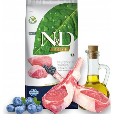 N&D Prime Cat Adult Lamb & Blueberry 5 kg – Zboží Dáma