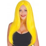 Fiestas Guirca Fiestas Španělsko Paruka dlouhá žlutá – Zboží Dáma