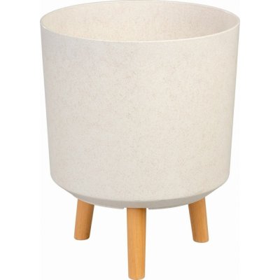 Strend Pro kvetináč White Weath Finish, 30x30x37 cm – Zboží Mobilmania