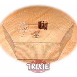 Trixie Pozinkovaná ohrádka pro myši a křečky 6 dílů 48 x 25 cm 90 cm