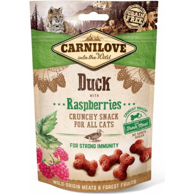 Carnilove Cat paml. DUCK raspberries 50 g – Zboží Mobilmania