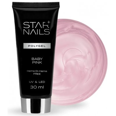 Starnails UV/LED Polygel Hema Di Hema Free 003 Baby Pink 30 ml – Hledejceny.cz