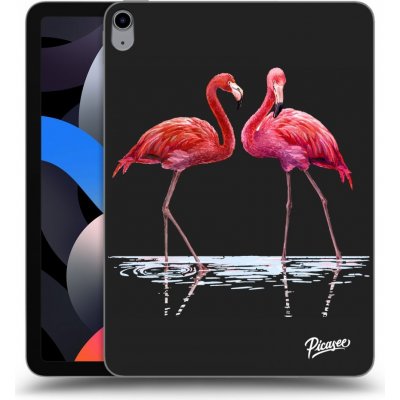 Picasee silikonový černý obal pro Apple iPad Air 4 10.9" 2020 Flamingos couple – Zbozi.Blesk.cz