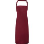 Premier Workwear Voděodolná pracovní zástěra odolná vůči bělícím prostředkům Červená vínová 72x86cm PW115 – Sleviste.cz