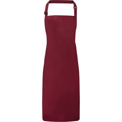 Premier Workwear Voděodolná pracovní zástěra odolná vůči bělícím prostředkům Červená vínová 72x86cm PW115 – Sleviste.cz