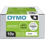 Dymo 40913 černý tisk/bílý podklad, 7m, 9mm – HobbyKompas.cz