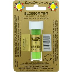 Sugarflair Jedlá prachová barva Spring Green 7 ml