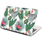 Sablio Samolepka na notebook Zebra a Plameňák - 29x20 cm – Zboží Živě