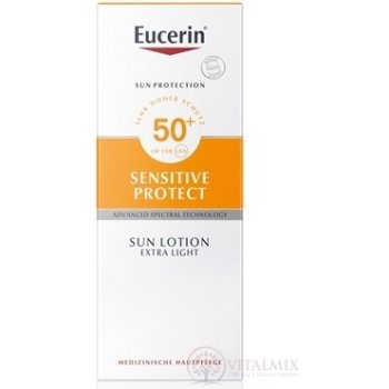 Eucerin Sun Extra lehké mléko na opalování SPF50+ 150 ml