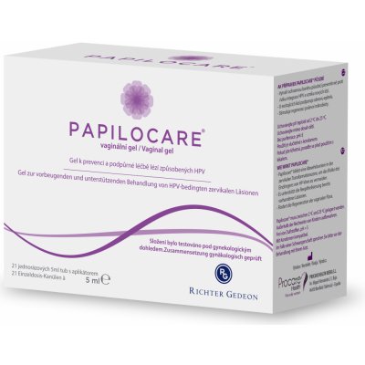 Papilocare vaginální gel 21 x 5 ml – Zboží Dáma