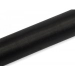 Paris Dekorace Organza hladká černá, 16cm/9m – Zboží Dáma