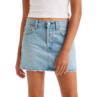 Levi's dámská džínová sukně Icon světle modrá – Zbozi.Blesk.cz